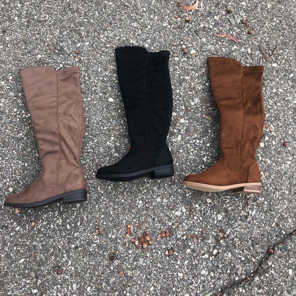 Girls knee boots